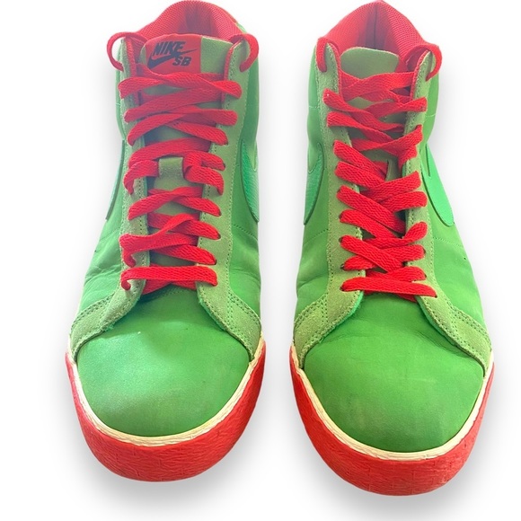 Nike Blazer Premium SB Green Spark Watermelon 314070-331 Size 11.5 Dunk Low High - Picture 2 of 5